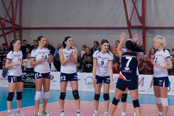 CS Volei Alba Blaj prima finalistă a Diviziei A la volei feminin