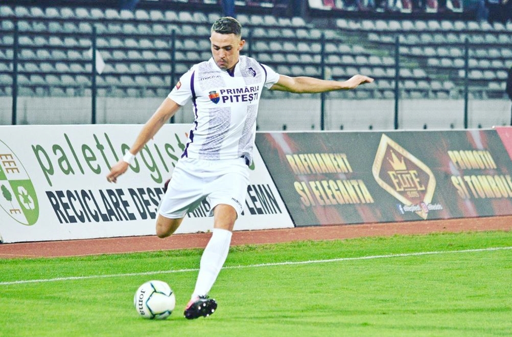 Andrei Blejdea, jucătorul celor de la FC Argeș și golgheterul acestora în actuala ediție a Ligii 2