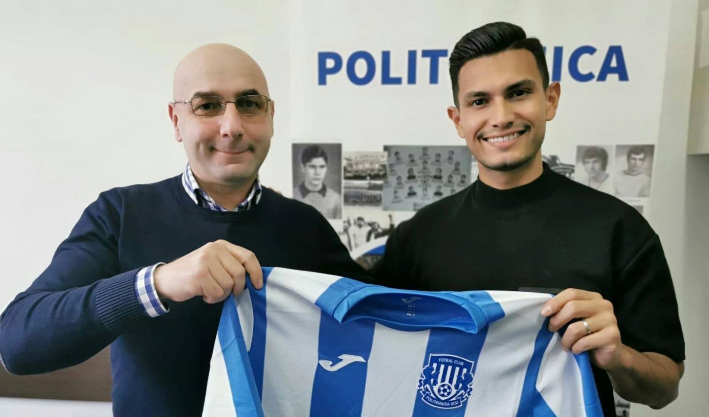 A New Transfer For Poli Iasi Costa Rican Deyver Vega Signed The Day Before The Match With Uta Arad