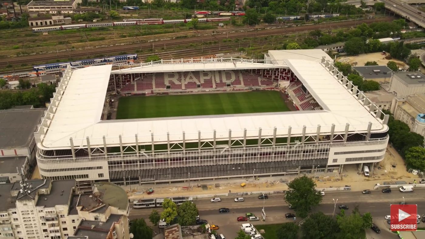 Noul stadion Giulești. Sursă foto: Facebook Giuleștenii