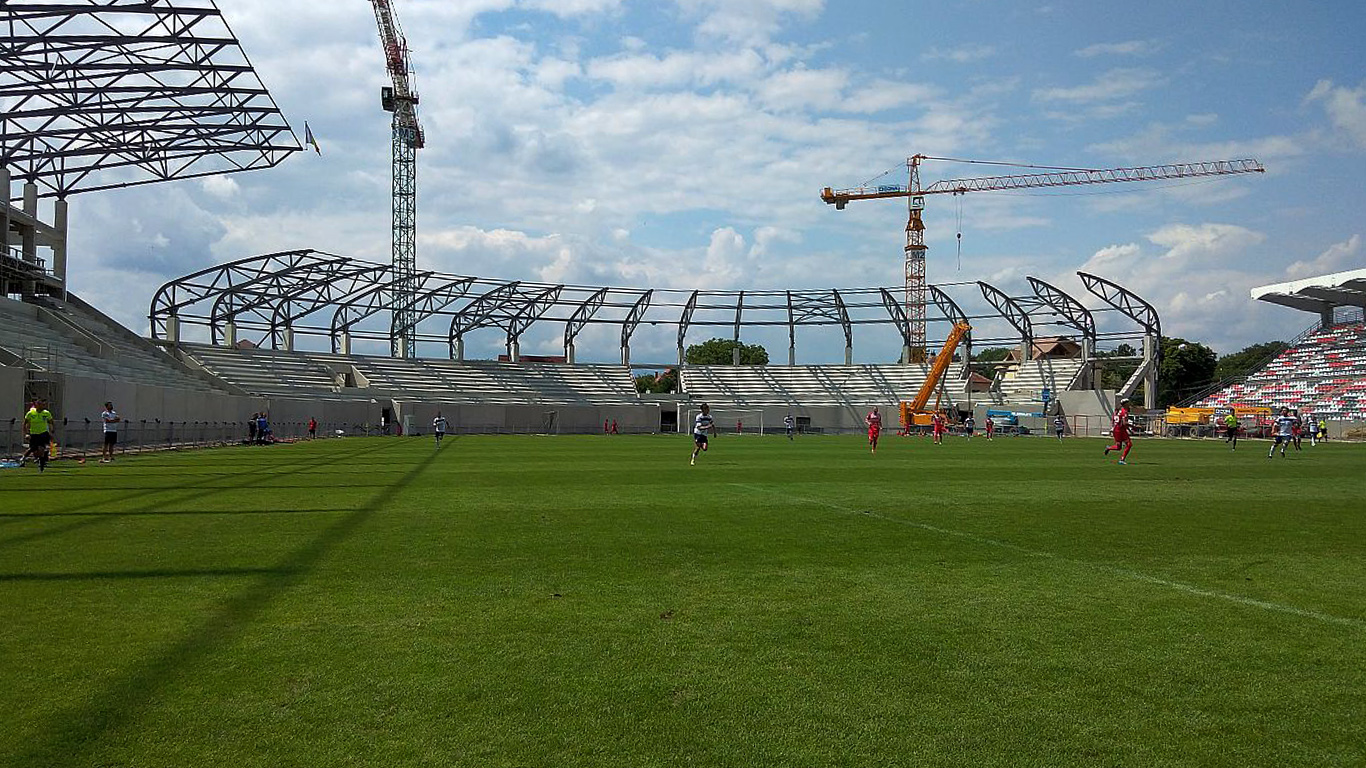 FC Hermannstadt inaugurează noul stadion Municipal din Sibiu