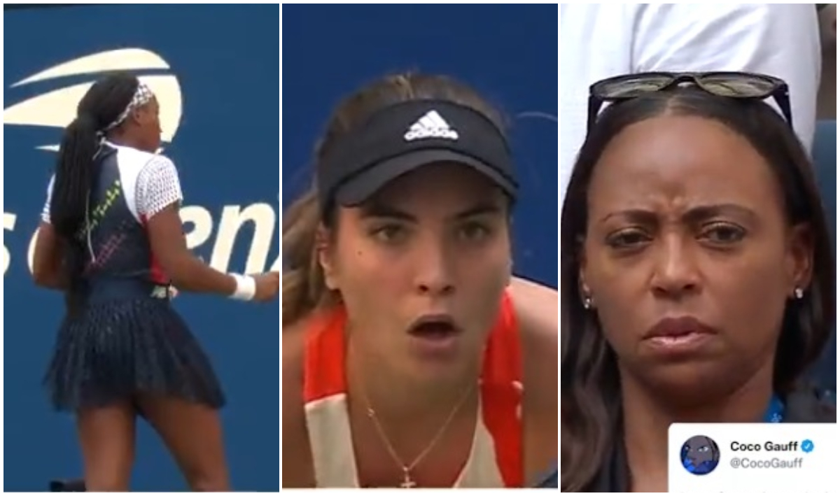 Fază memorabilă la US Open! Cum a fost surprinsă mama lui Cori Gauff la meciul cu Gabriela Ruse, după ce americanca a reușit cel mai rapid serviciu din turneu | VIDEO