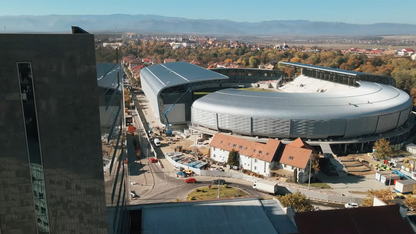 EXCLUSIV! Hermannstadt va juca din nou la Sibiu! Cum arata arena  modernizata si care este stadiul lucrarilor. FOTO