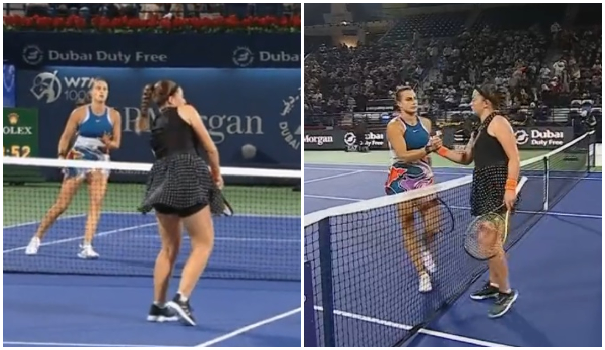 Nervi întinși la maximum între Jelena Ostapenko și Aryna Sabalenka