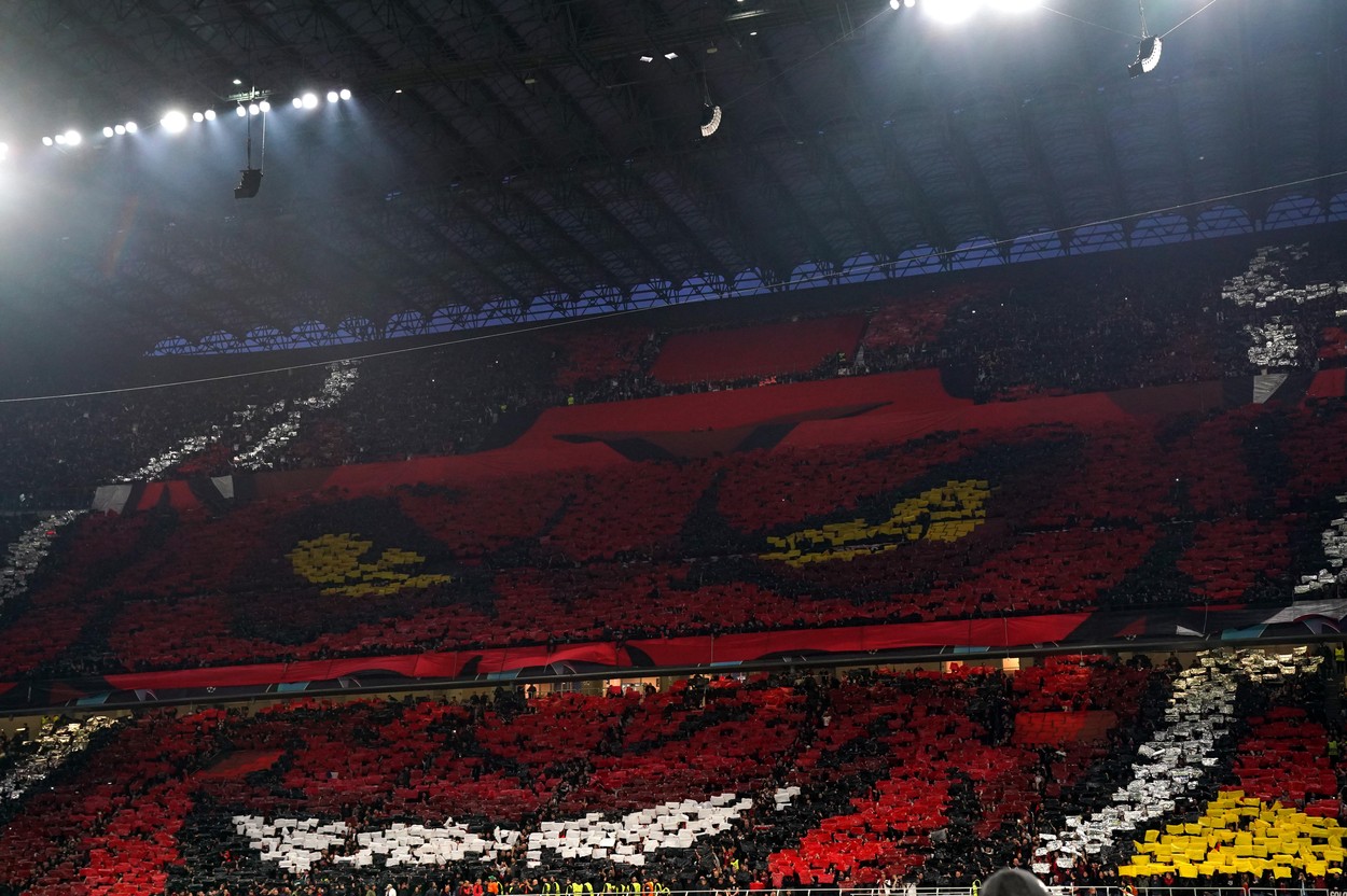 Atmosferă demnă de un Derby della Madonnina din semifinalele Ligii