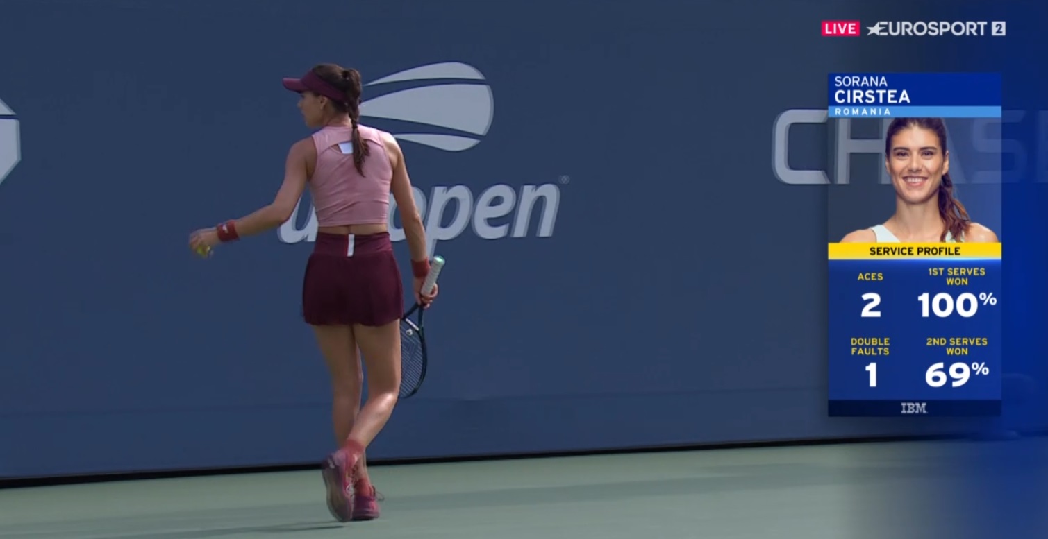 Sorana Cîrstea e în turul trei la US Open după o victorie excelentă