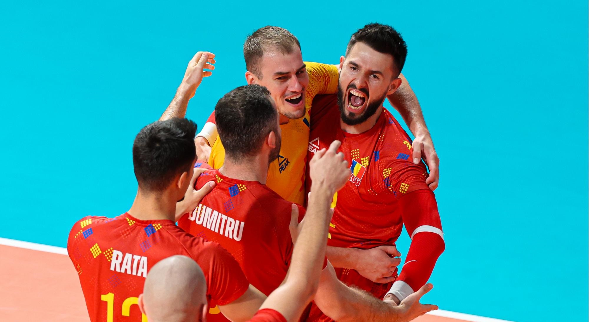 Rom Nia N Sferturile De Final Ale Euro La Volei Masculin