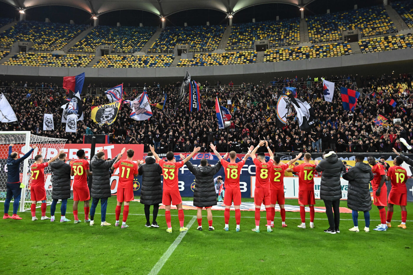 Gigi Becali, accused of censoring a fan message against him. What was written on the banned banner at the match FCSB - Sepsi 2-1