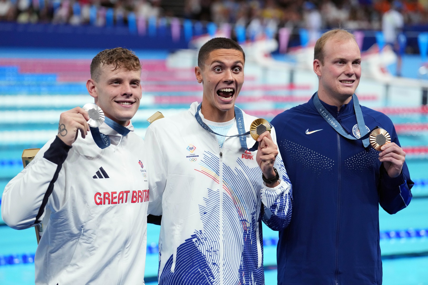 Când a știut David Popovici că a ieșit campion olimpic la Paris! Ce a văzut în fața ochilor