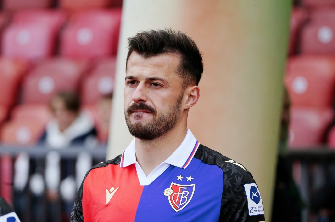 Albian Ajeti, în tricoul lui FC Basel. SURSA FOTO: PROFIMEDIA