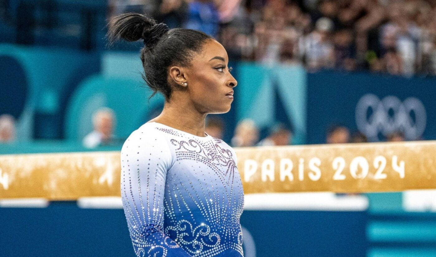 „Asta o să facem”. Simone Biles a reacționat, în SUA, despre cazul Ana Bărbosu – Jordan Chiles, după ce a fost întrebată de imaginile care i-ar putea aduce colegei ei medalia de bronz înapoi